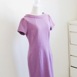 Purple/ Mauve Boden Short Sleeve sheath Dress